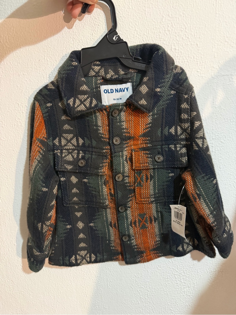 Old Navy Boys'  Aztec Button-Up Jacket